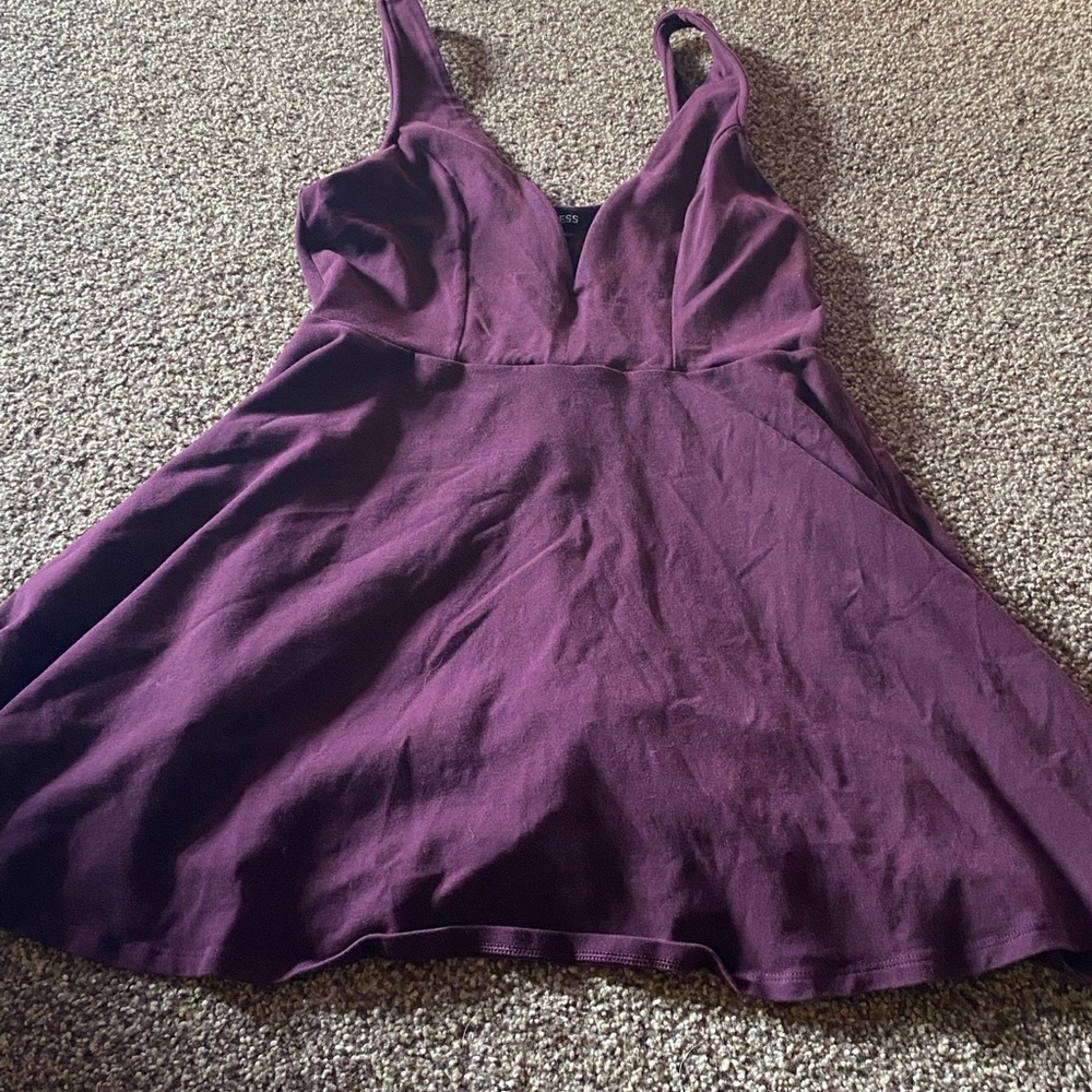 Purple dress